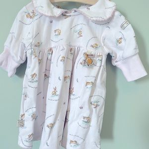 Kushies baby girl dress 0-3 months